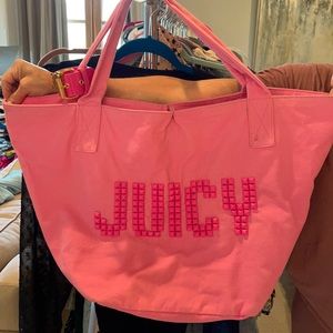 Juicy couture tote bag. Pink.